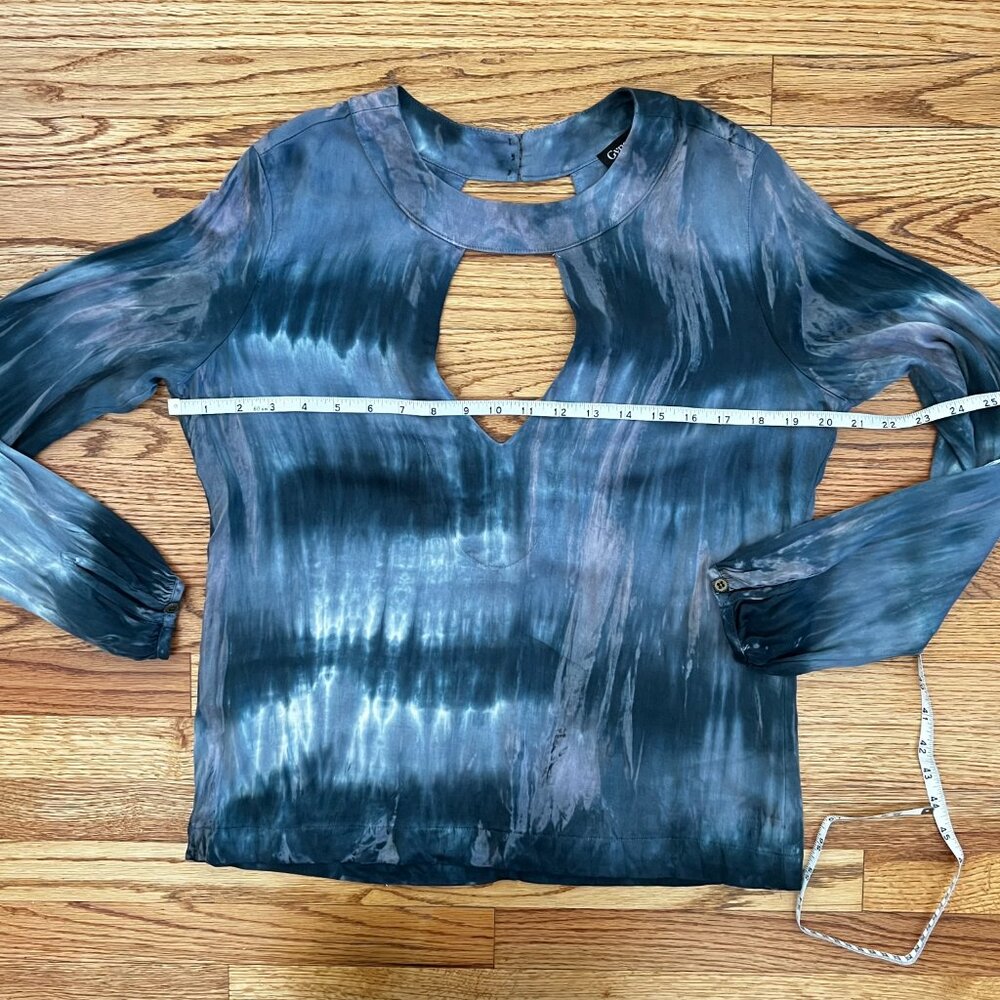 Whimsygoth Boho Y2K Top Cutouts Soft Flowy Lightweight - Picture 12 of 14